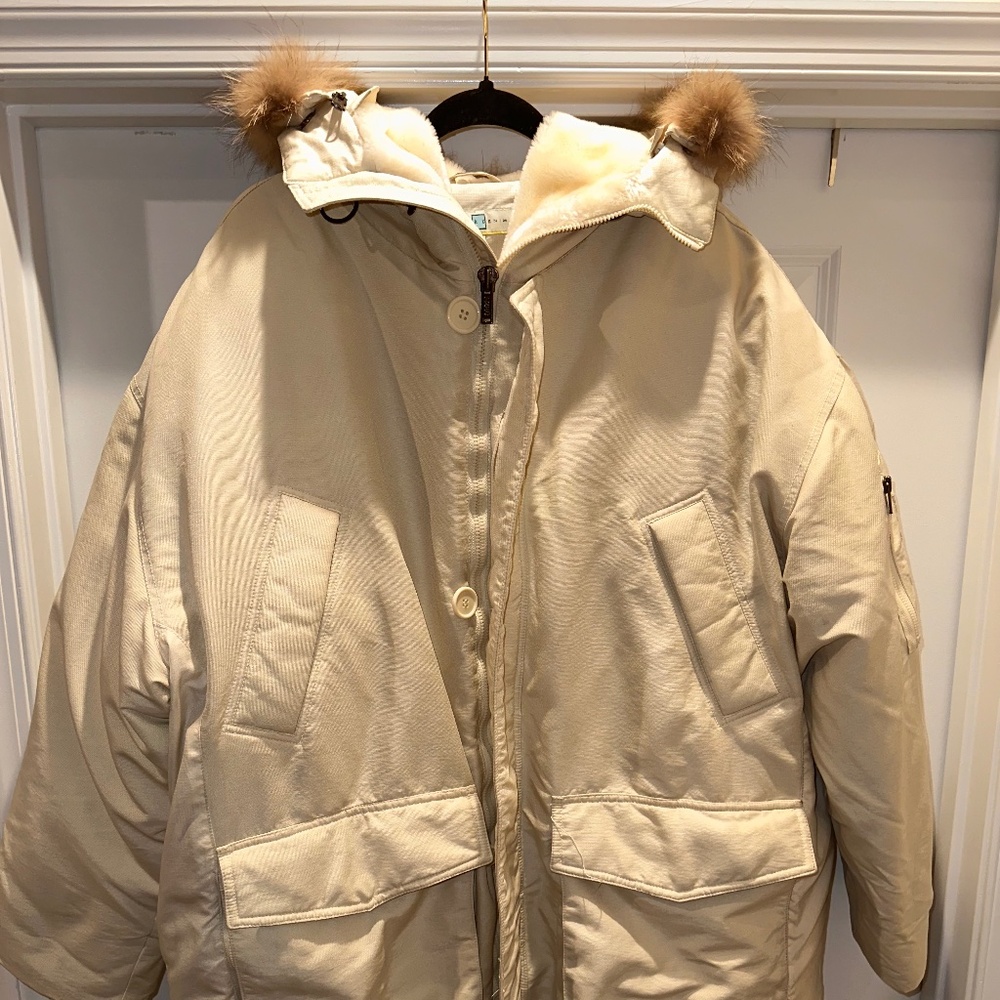 Azzure Denim Down Parka size 2XL